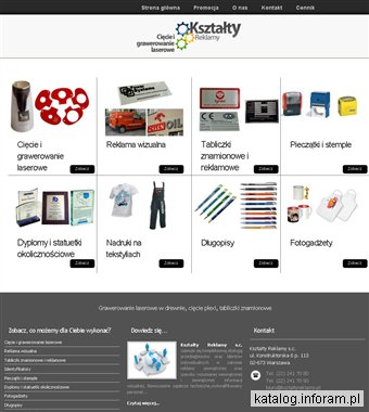Grawerowanie laserowe w drewnie, cięcie plexi