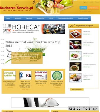 Portal Gastronomiczny ww.kucharze-serwis.pl