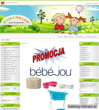Sklep internetowy akcesoria dla dzieci - Kukusklep
