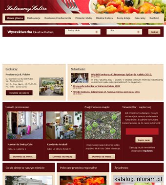 Restauracje Kalisz. Ilustrowany szlak kulinarny