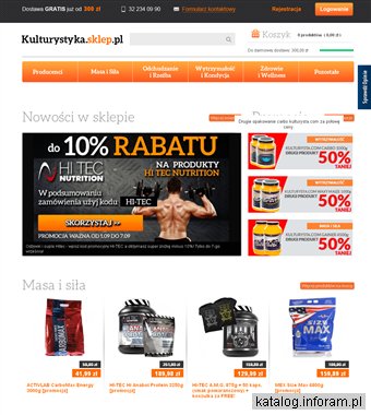 Kulturystyka.sklep.pl - suplementy diety w sklepie interntowym