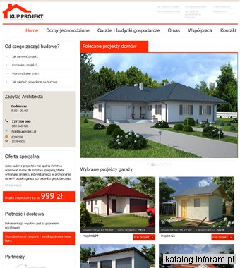 Wybrane projekty garaży