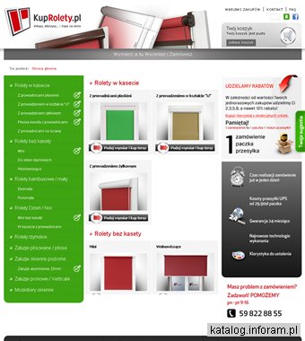 Rolety mini - zasłaniamy dla Ciebie - bez pośredników