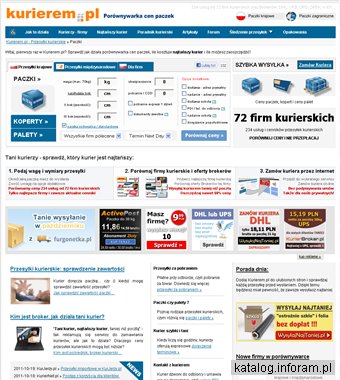 Kurierem.pl - porównywarka cen