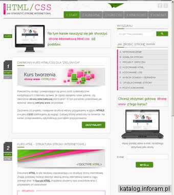 Kurs nauka html css