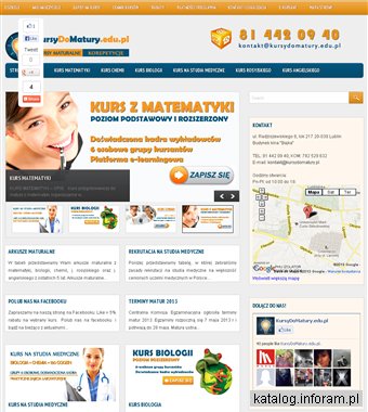 Kursy maturalne, przygotowanie do matury. Matura Lublin