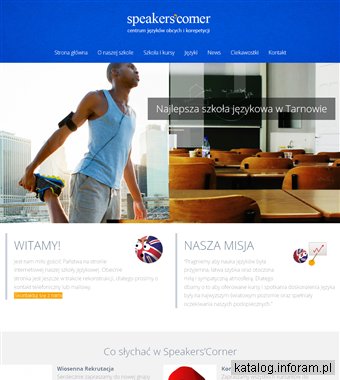 Kursy angielskiego, niemieckiego - Speakers Corner