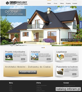 Architekt profesjonalny tworzący projekty domów jednorodzinnych z miasta Kielce