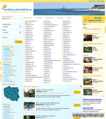 Kwatery prywatne w górach