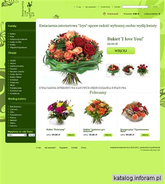 Kwiaciarnia internetowa Irys