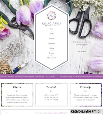 Kwiaciarnia Warszawa Centrum Kwiaciarnia-Nowowiejska.pl
