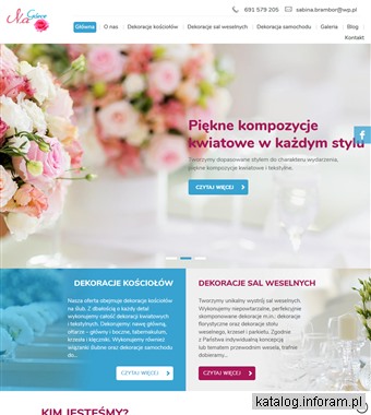 kwiaty-wschowa.pl auto na wesele Nowa Sól