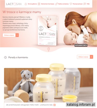 Produkty wspomagające laktację - Lactosan