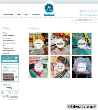 Sklep internetowy Ładne tkaniny