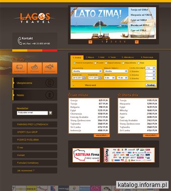 Lagos Travel / wczasy, wycieczki, nary, free ski, last minute