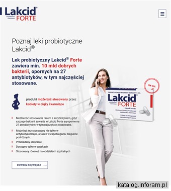 Lek probiotyczny Lakcid