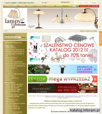 LAMPYWCENTRUM - lampy, żyrandole Poznań