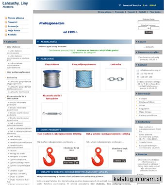 Oplotowe liny polipropylenowe