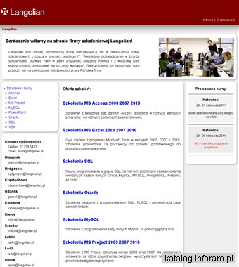 Langolian szkolenia i konsultacje