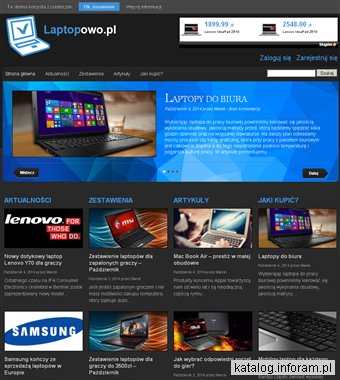 Laptopowo.pl - wszystko o laptopach