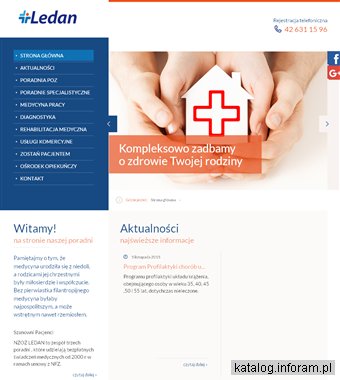 LEDAN internista Łódź