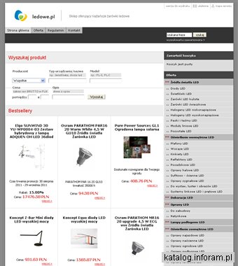 Oświetlenie LED Sklep Online