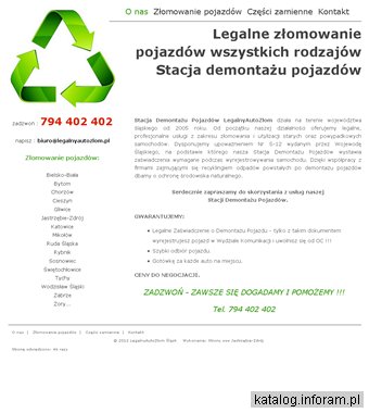 Stacja demontażu pojazdów