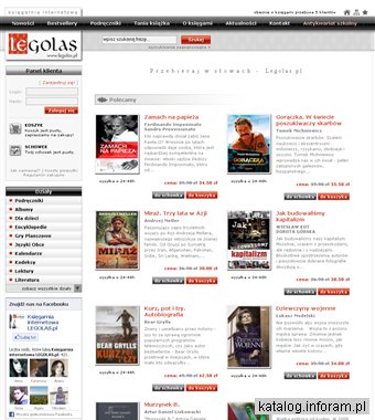 www.legolas.pl księgarnia internetowa