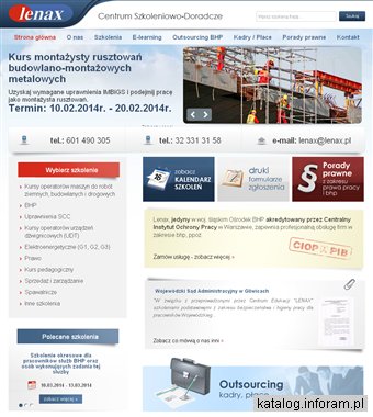 A. LENCZEWSKI kursy rusztowania