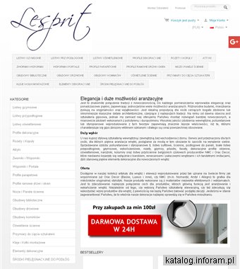 LESPRIT oświetlenie ścienne