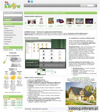 Bezpłatne ogłoszenia