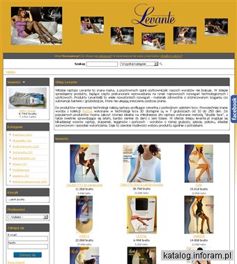 Levante-Polska. Hurtownia bielizny Matix. Rajstopy Mielec rajstopy sklep