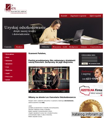 Lex - Kancelaria Odszkodowawcza - Odzyskaj z nami należne odszkodowanie