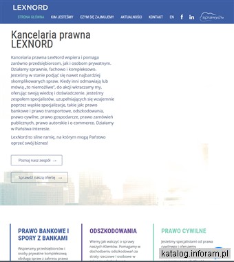 Kancelaria adwokacka - lexnord.com