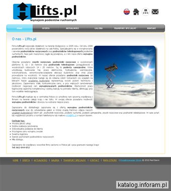 Wynajem podnośniki nożycowe, zwyżki, podnośniki teleskopowe