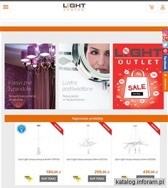 Light Center - Kinkiety