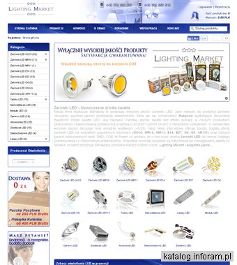 Lighting Market sklep z oświetleniem LED
