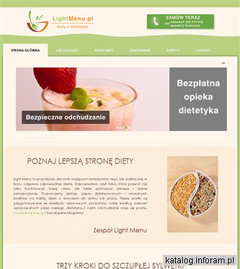 Catering dietetyczny Szczecin. Light Menu - diety z dowozem