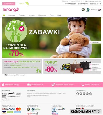 Zakupowy klub internetowy Limango
