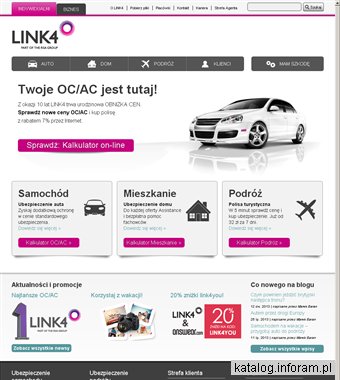 Najtańsze ubezpieczenia OC w LINK4