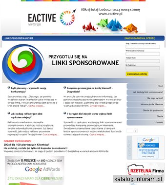 Linki sponsorowane z firmą eActive