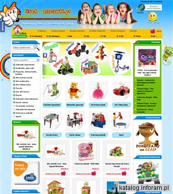 Zabawki LISEK - sklep z zabawkami dla dzieci