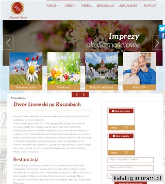 Lisewski Dwór sala weselna Wejherowo