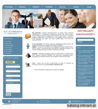 LL-C Partner - certyfikacja systemów zarządzania wg norm ISO