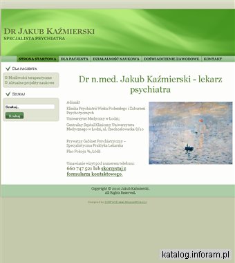 Lekarz Psychiatra Łódź