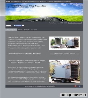 LOGISTIC Warszawa - usługi transportowe