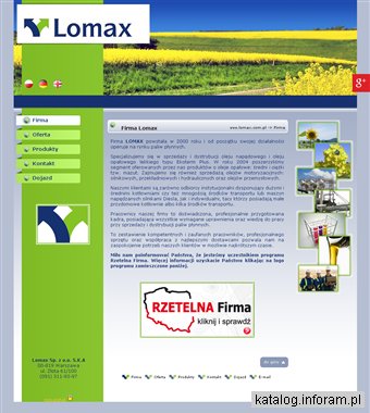 LOMAX paliwa zachodniopomorskie