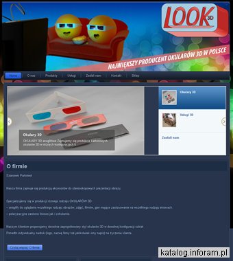 Okulary 3D - LOOK 3D