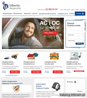 Liberty Ubezpieczenia - polisy OC i AC