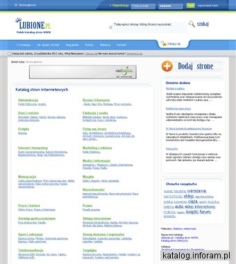 Katalog stron WWW, katalog stron Internetowych